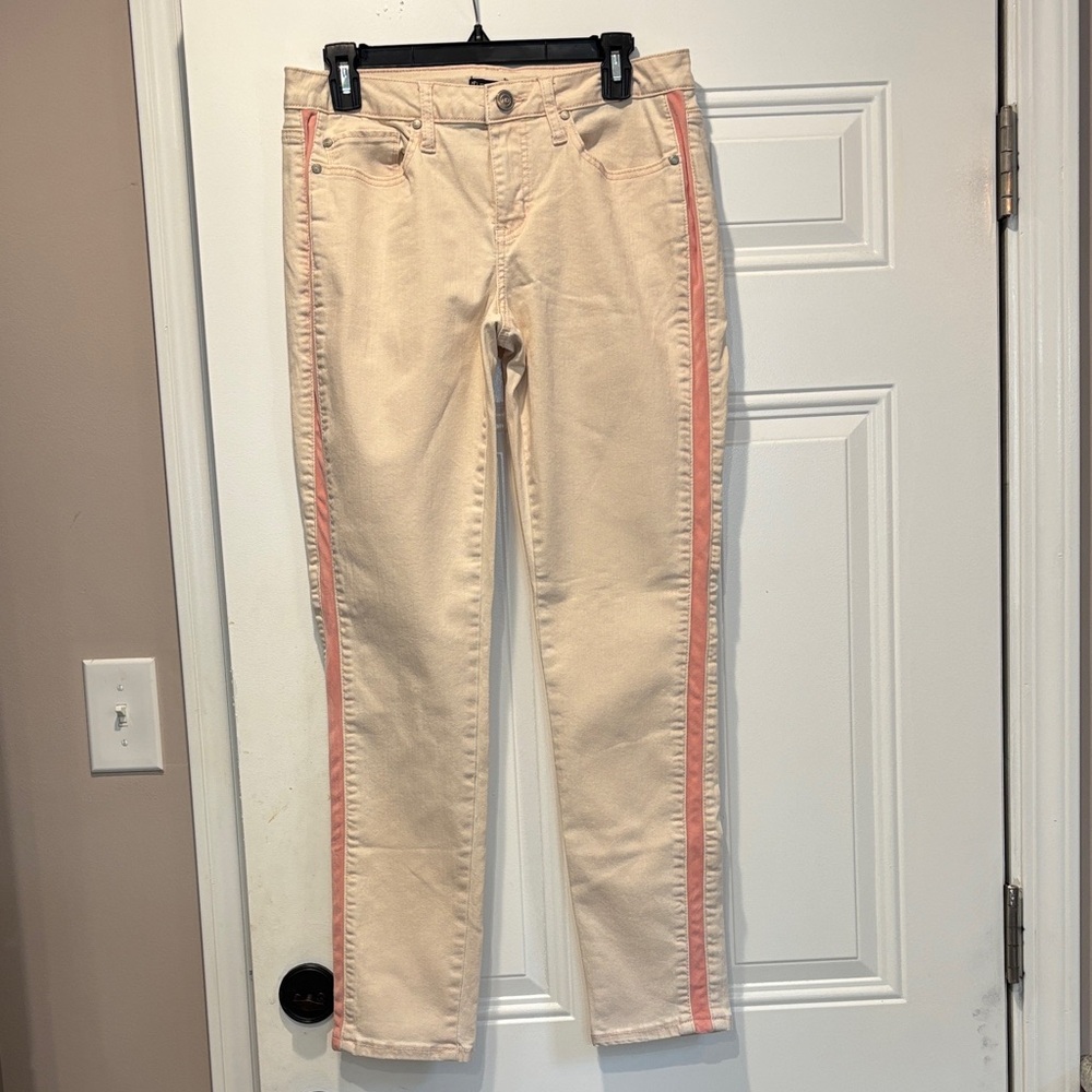 New Directions Jeans with Pink Accents. Size 10R